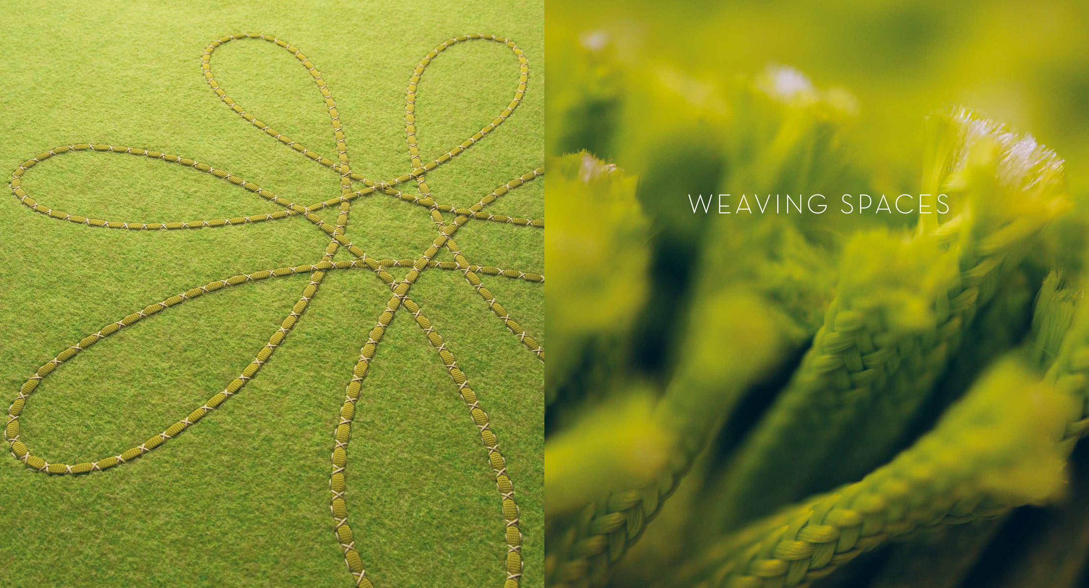 Tessere spazi | Weaving spaces