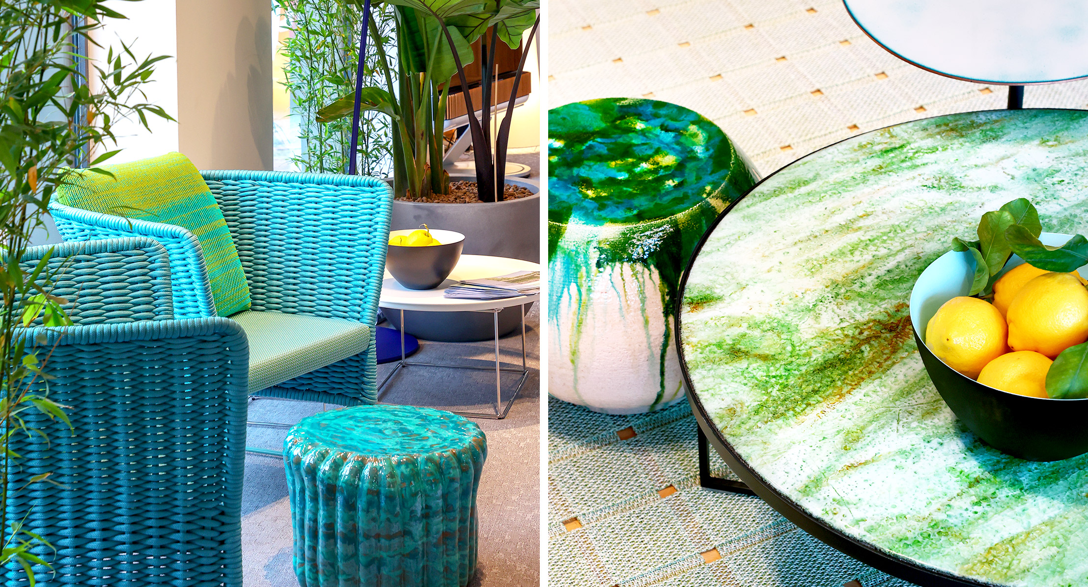 Sfumature d’azzurro e design senza tempo nel cuore di Napoli